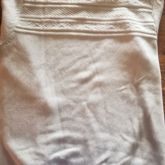 NWOT Cable Knit Sweater, mens, 100% Cotton - Picture 5 of 5